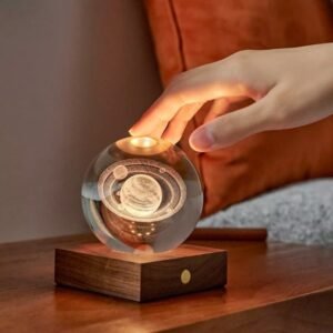 Amber Crystal Light Saturno