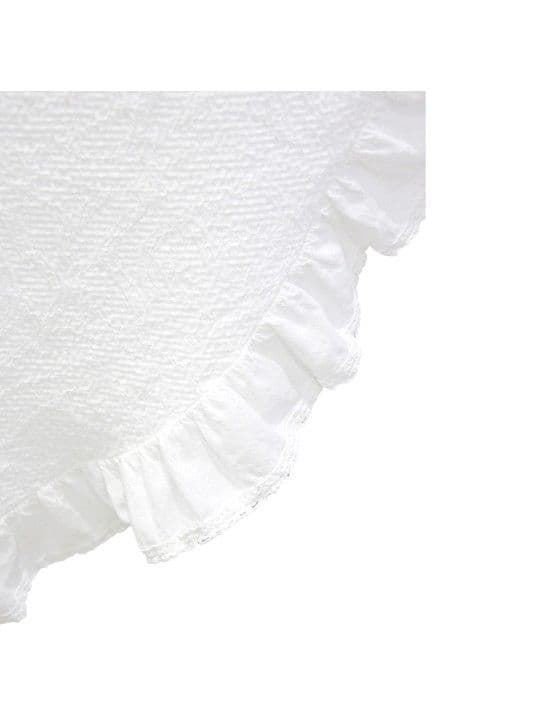 Colcha Lyon + volante blanco