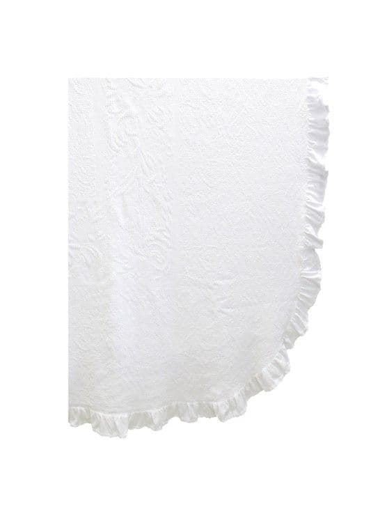 Colcha Lyon + volante blanco