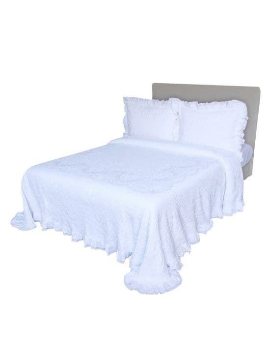 Colcha Victoria blanco