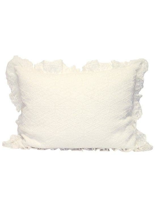 Funda almohada positano marfil