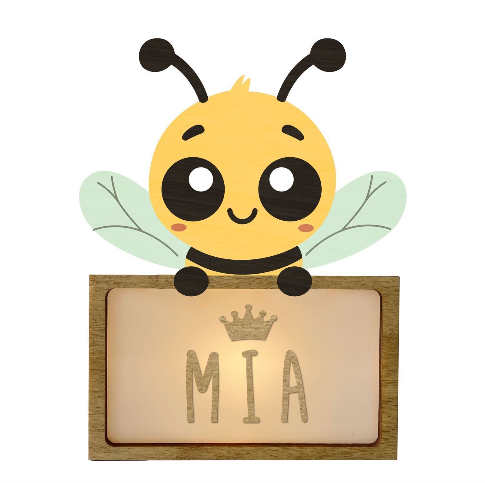 Lámpara Abeja Personalizable