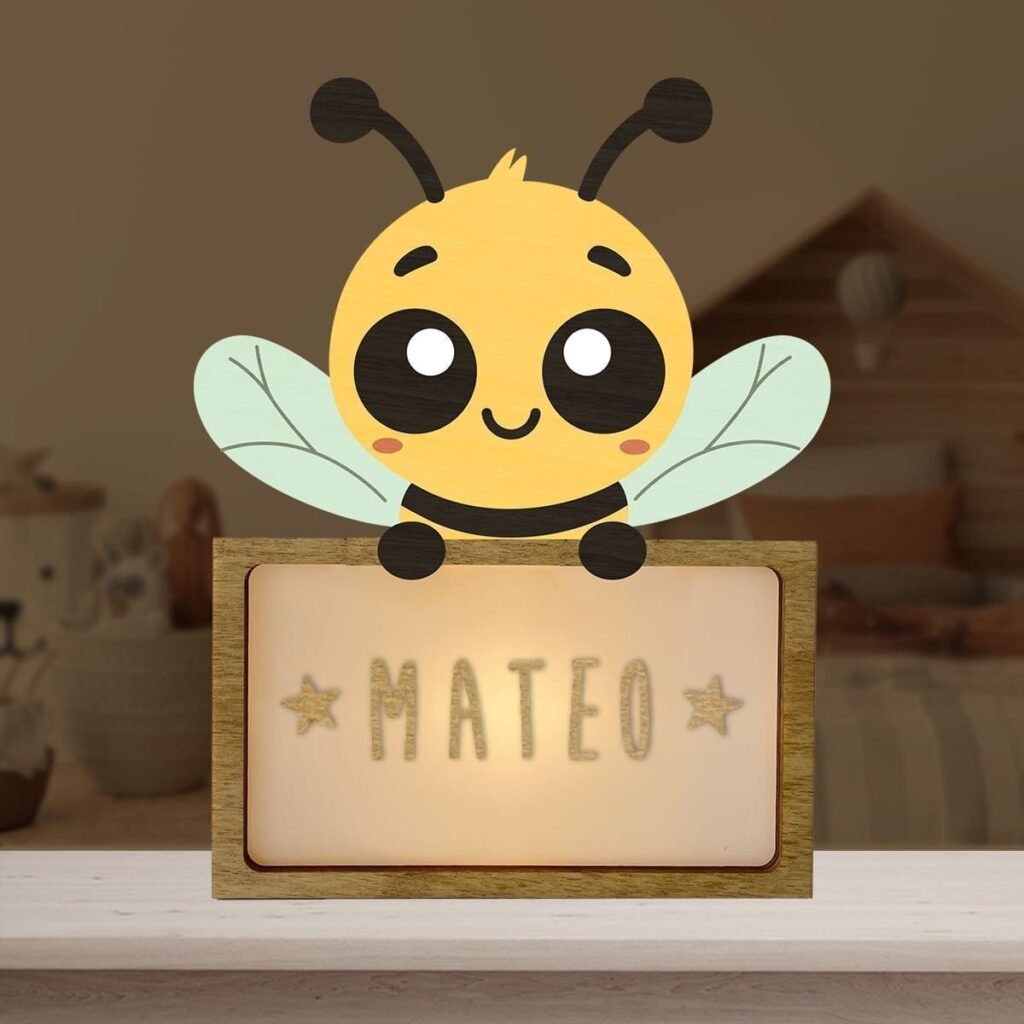 Lámpara Abeja Personalizable