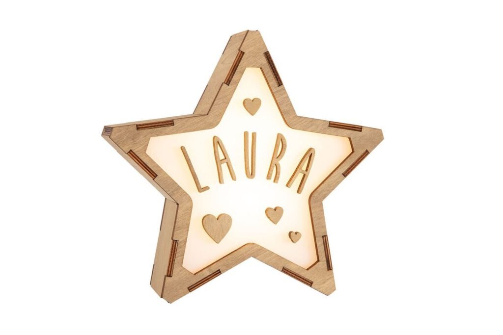 Lámpara Estrella Personalizable