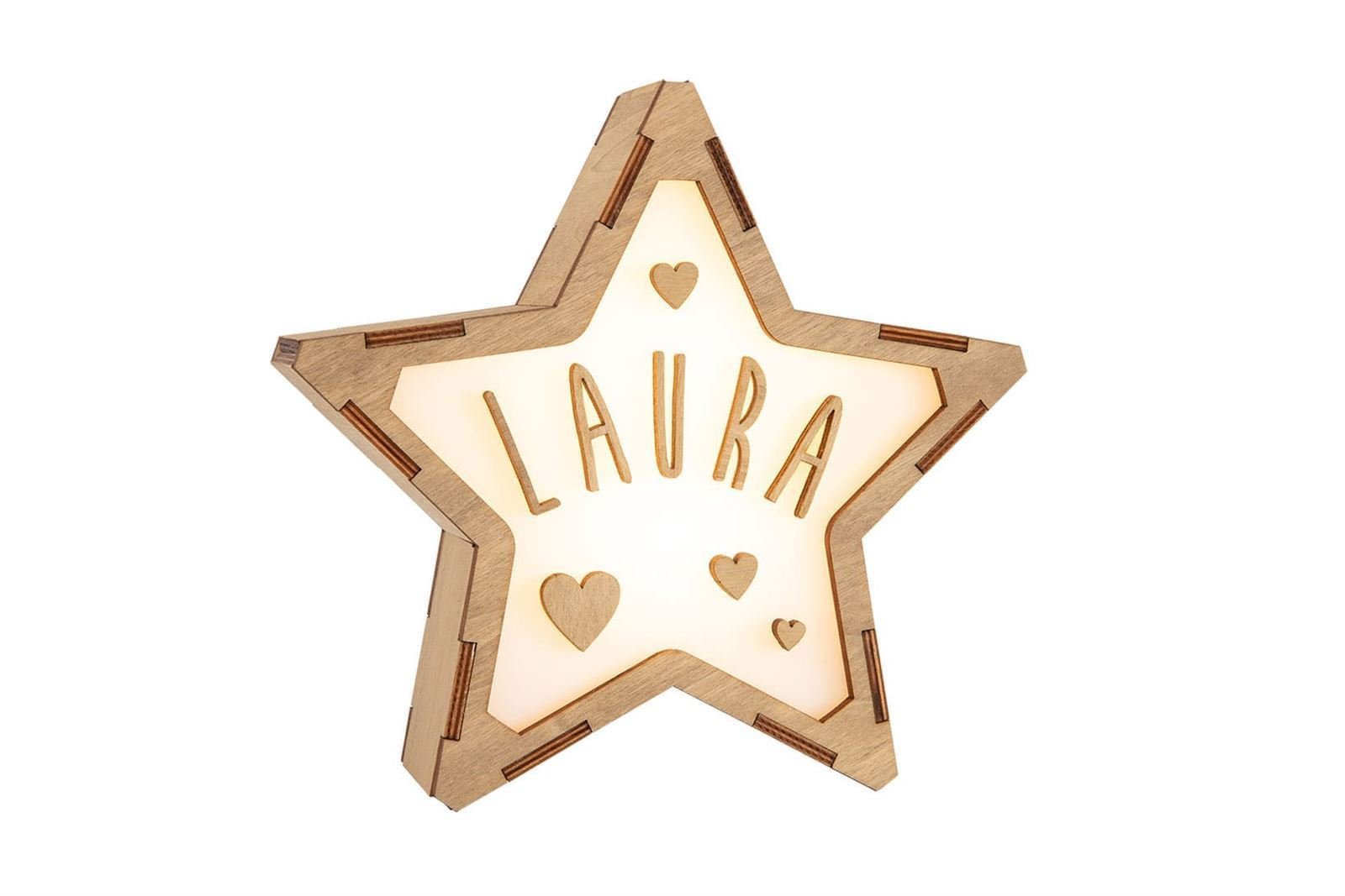 Lámpara Estrella Personalizable