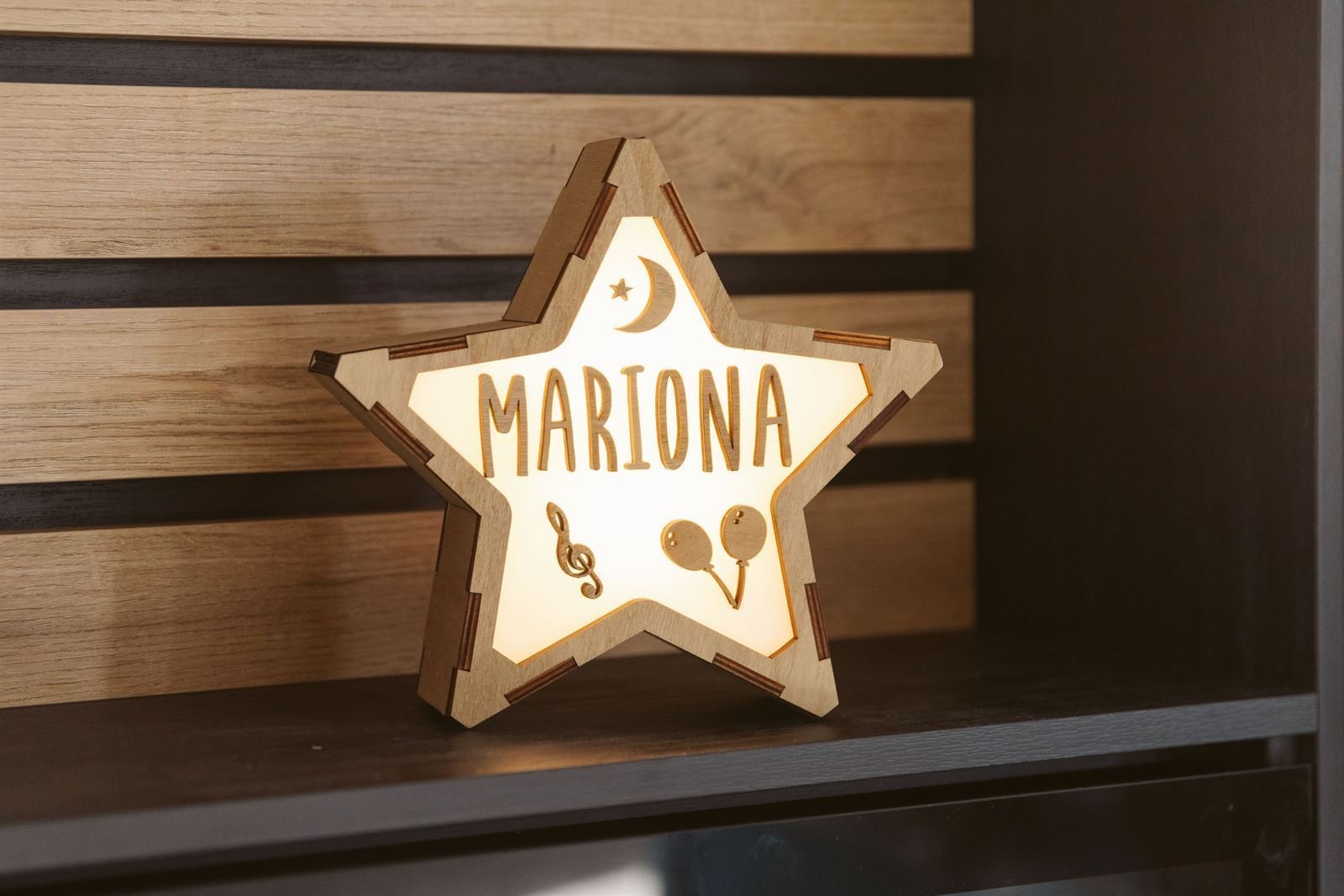 Lámpara Estrella Personalizable