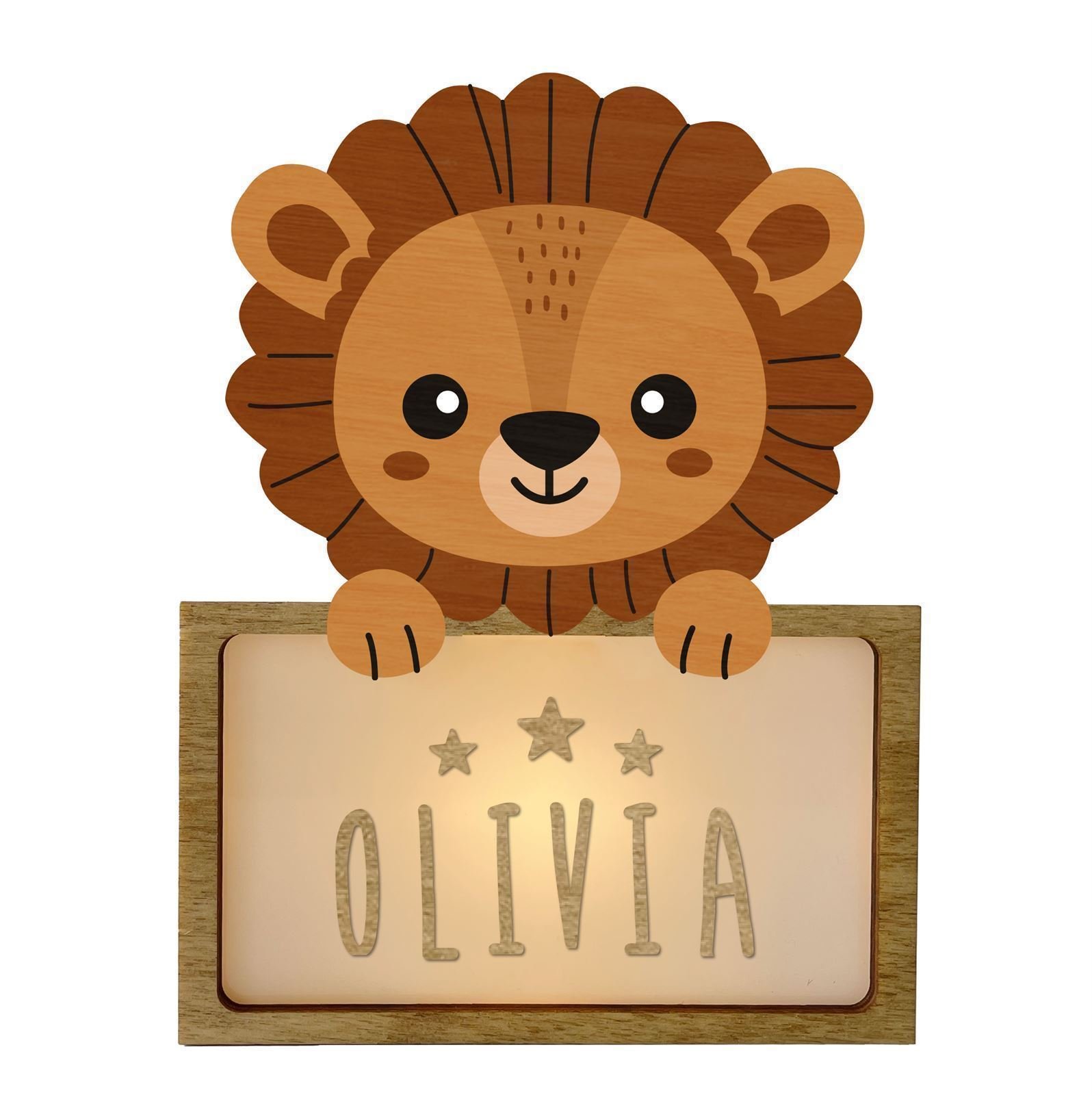 Lámpara León Personalizable