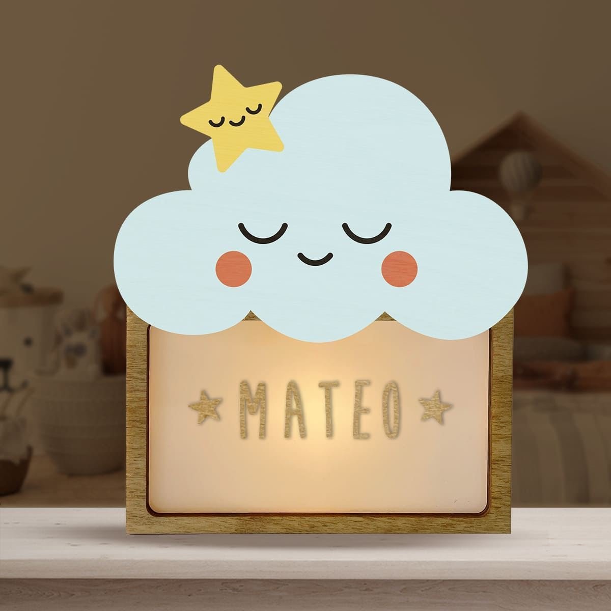Lámpara Nube Personalizable