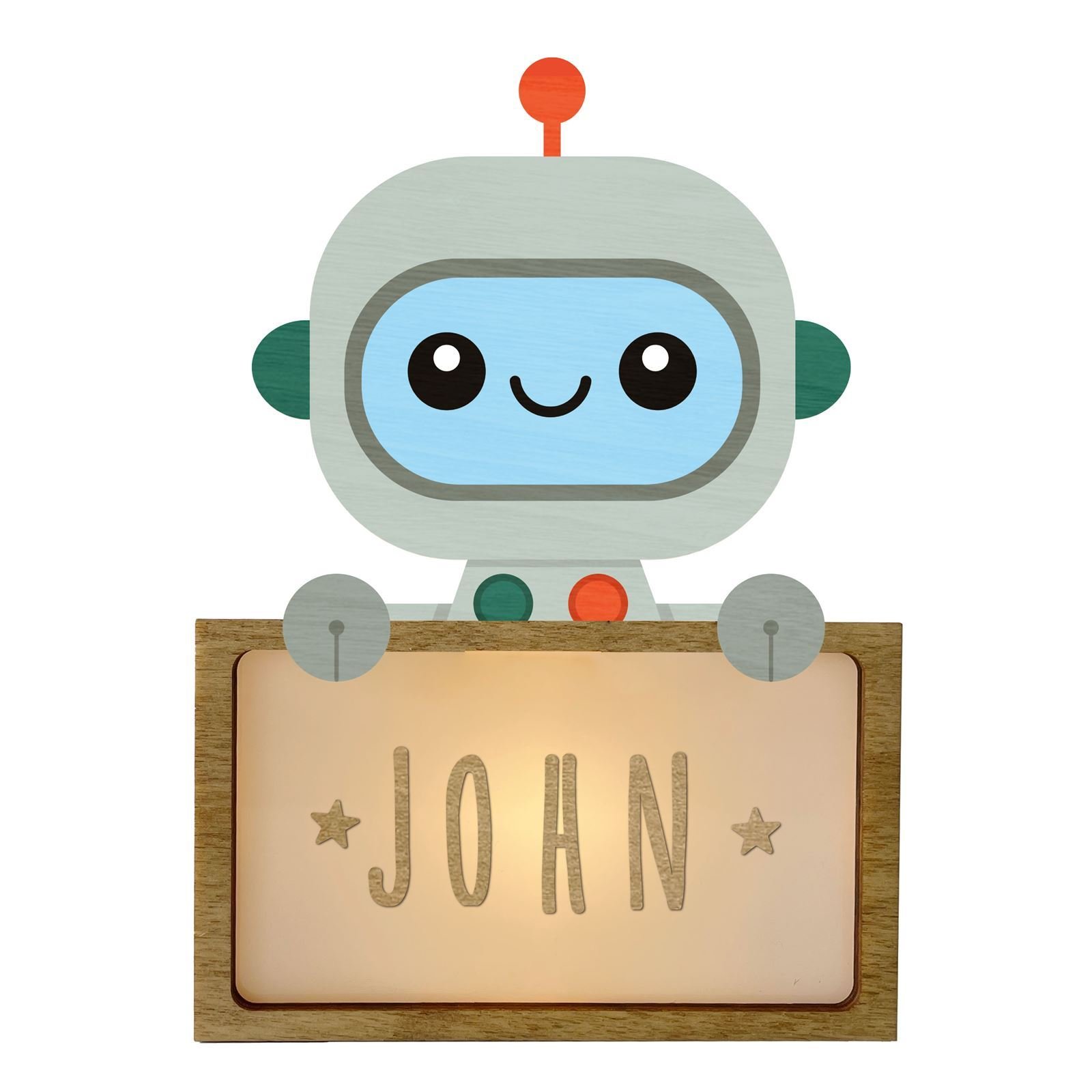 Lámpara Robot Personalizable