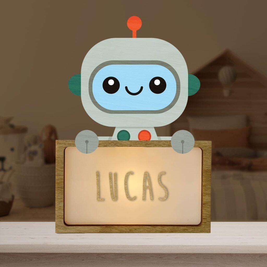 Lámpara Robot Personalizable