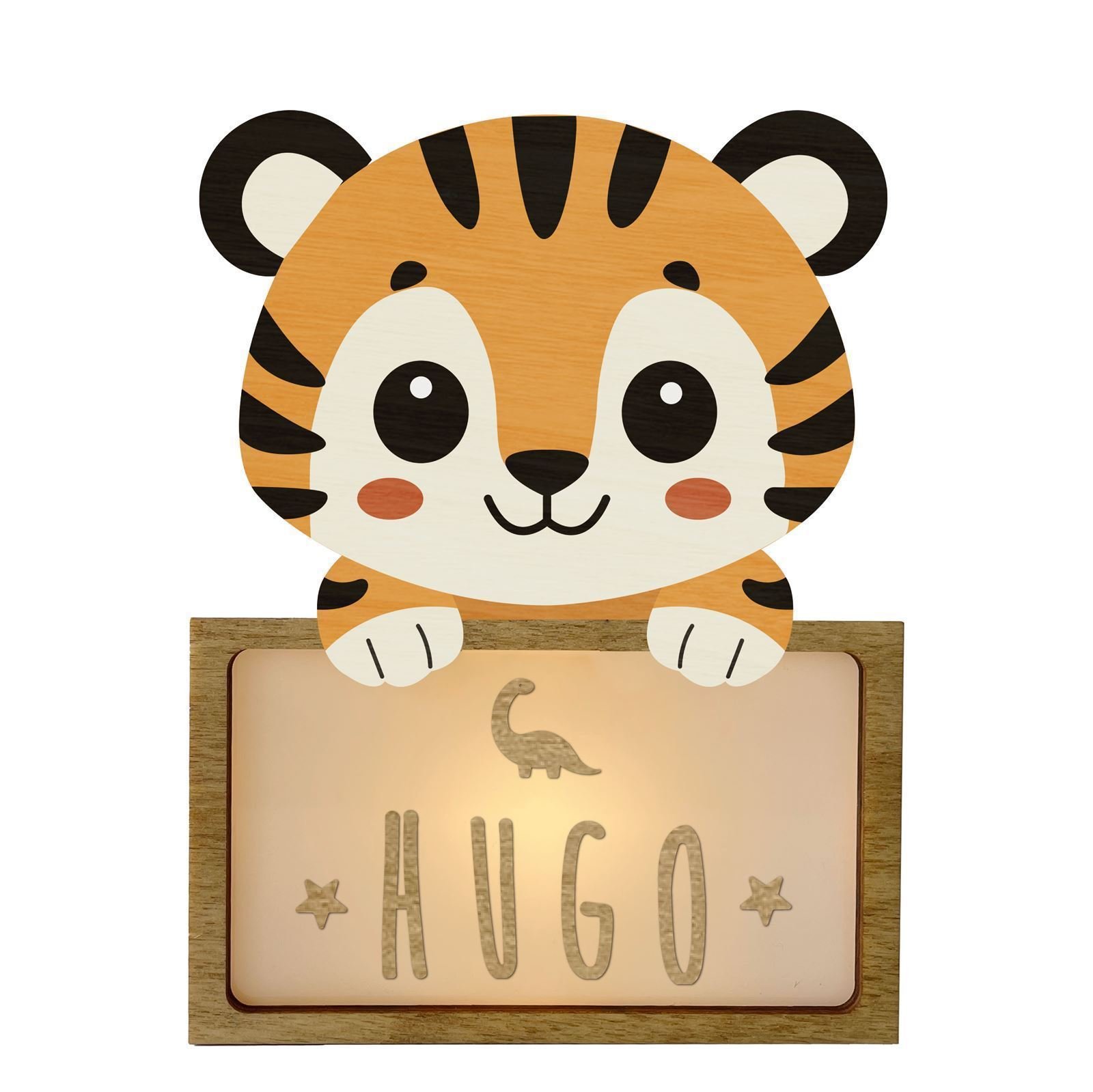 Lámpara Tigre Personalizable