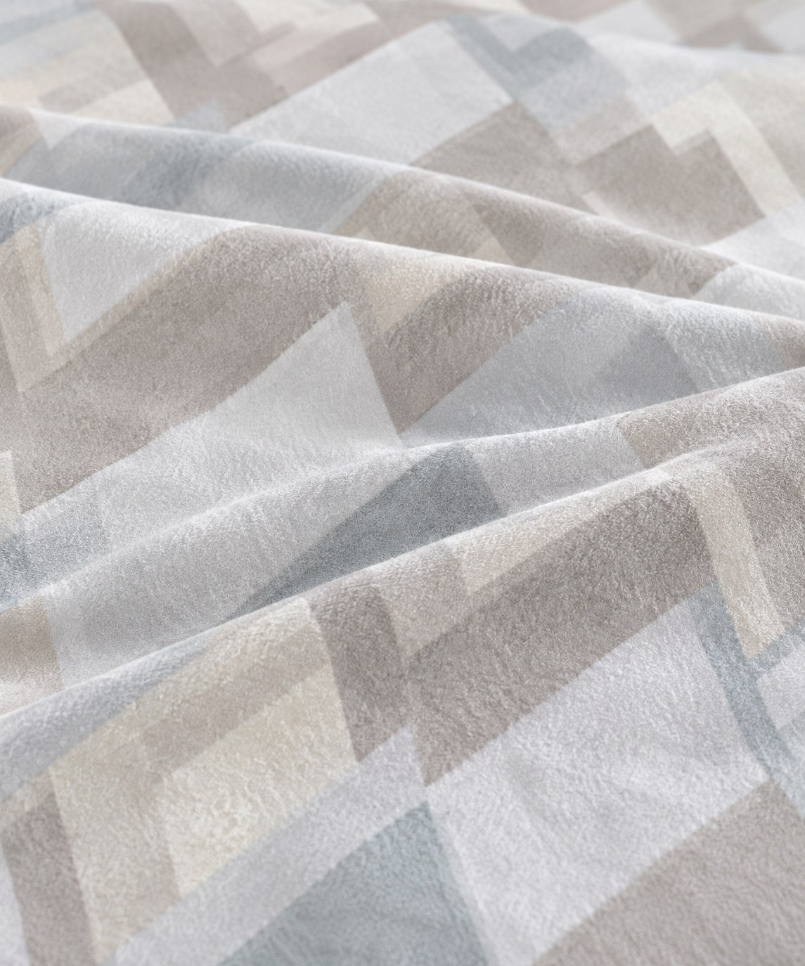 Sábanas de Nacarina Burrito Blanco – Diseño Geométrico