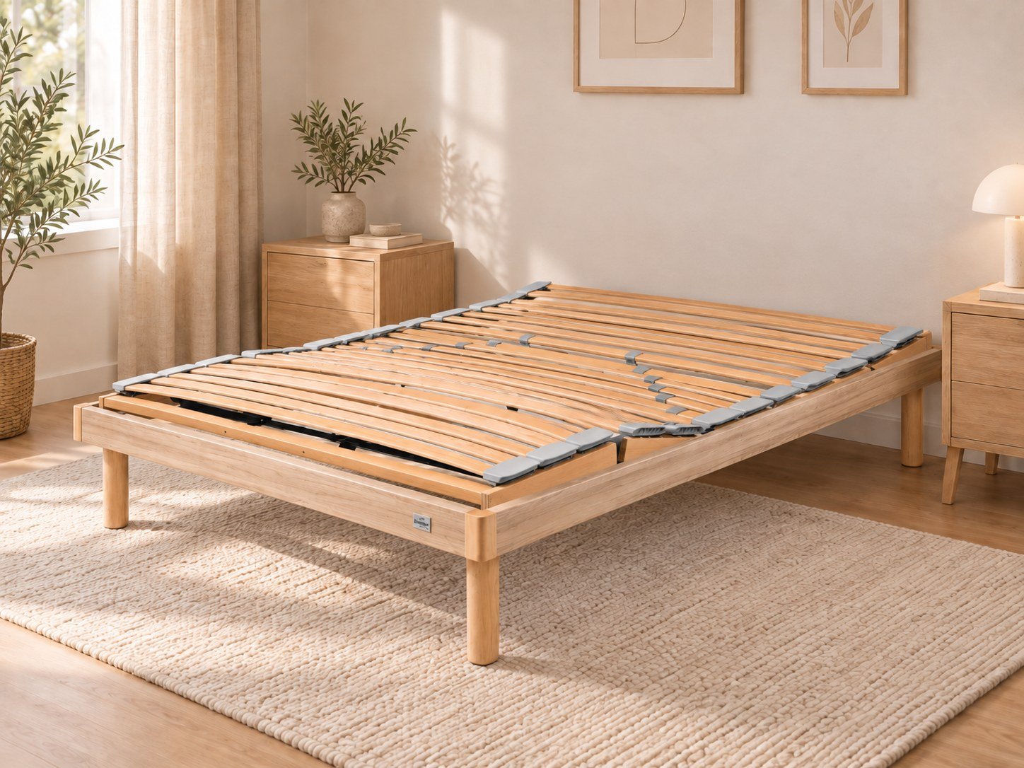 Somier articulado de madera