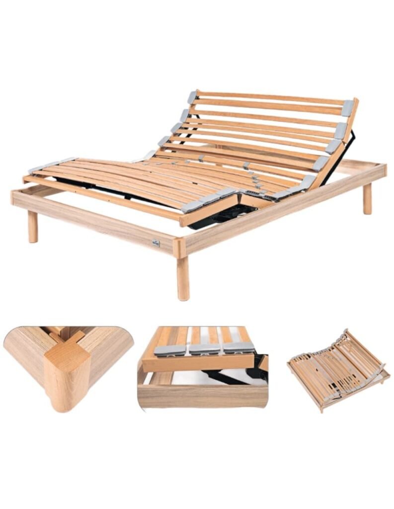 Somier articulado de madera
