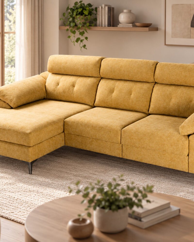 Sofá Viana con chaise longue